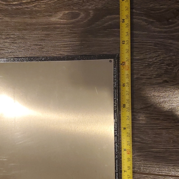 🥃Vintage JACK DANIEL'S WHISKEY Sign Prop 12.5" X 16" ⚫️ - Picture 7 of 11